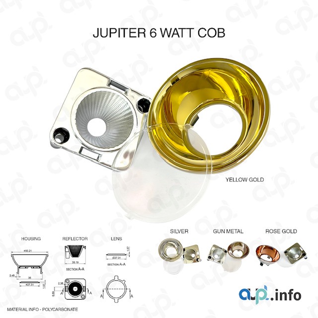 Jupiter 6 Watt COB